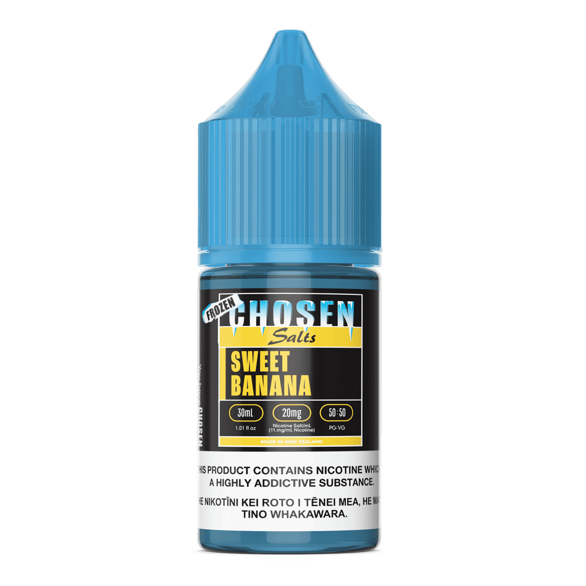 Chosen Frozen Salts - Sweet Banana - Vapoureyes NZ