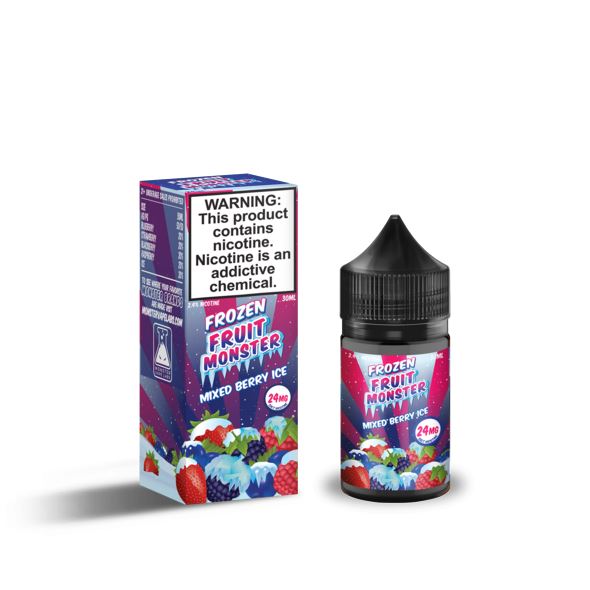 Frozen Fruit Monster Salt - Berries - Vapoureyes NZ