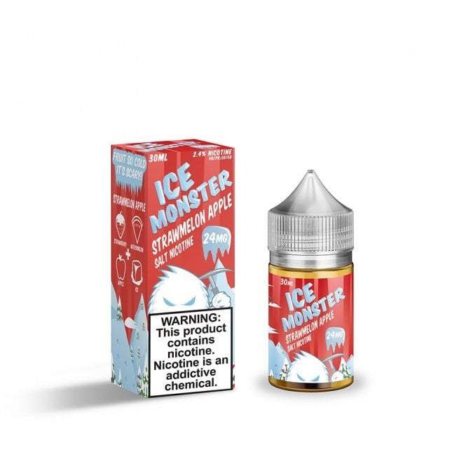 Ice Monster Salt - Strawberry Apple - Vapoureyes NZ