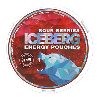 ICEBERG Energy Pouches - Sour Berries - Vapoureyes