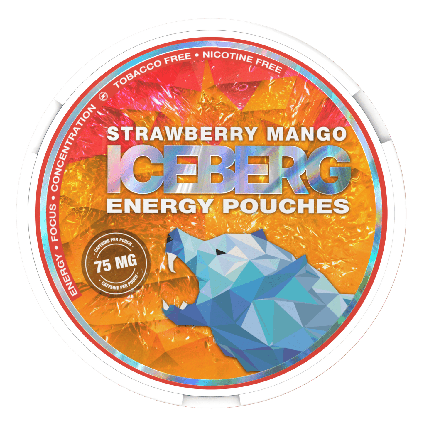 ICEBERG Energy Pouches - Strawberry Mango - Vapoureyes