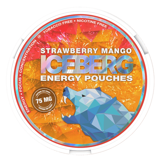 ICEBERG Energy Pouches - Strawberry Mango - Vapoureyes