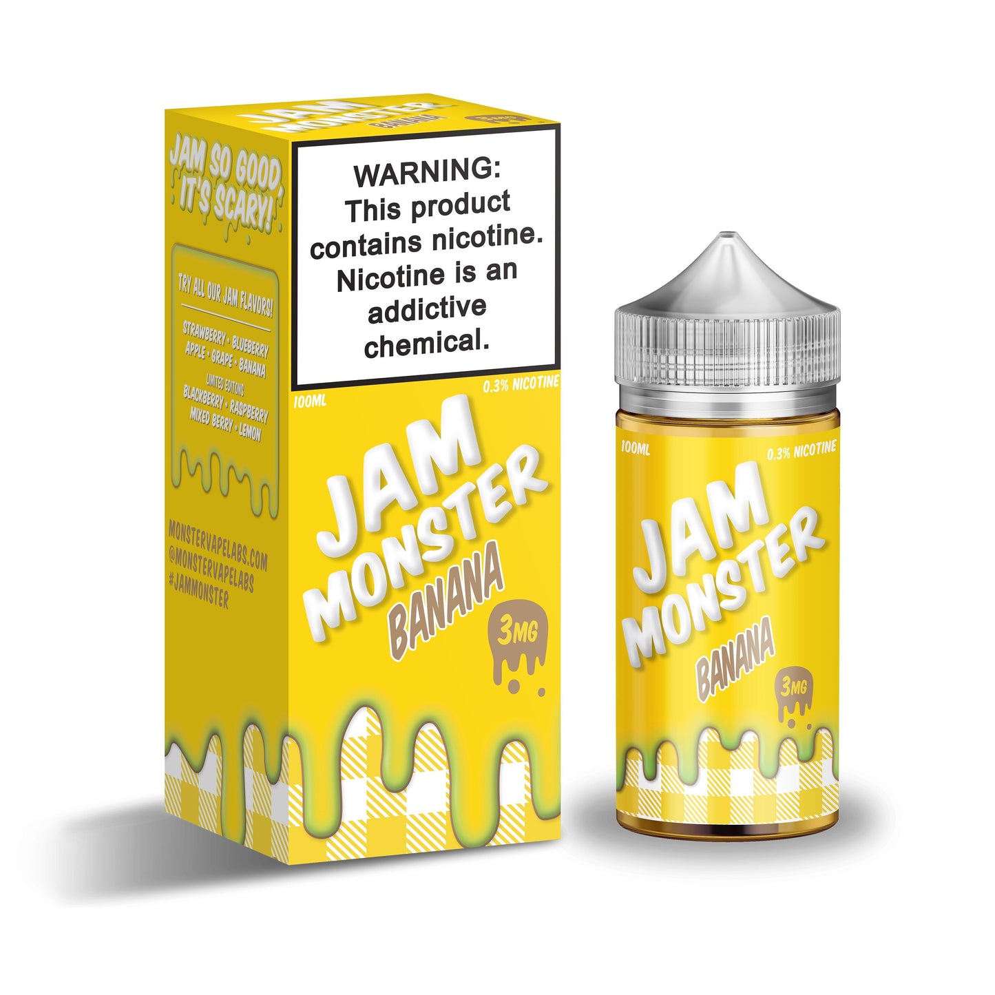 Jam Monster - Banana - Vapoureyes NZ