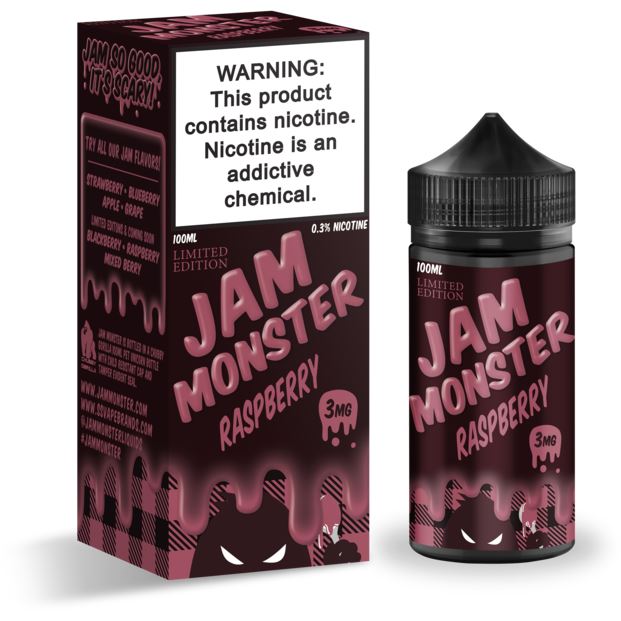 Jam Monster - Raspberry - Vapoureyes NZ