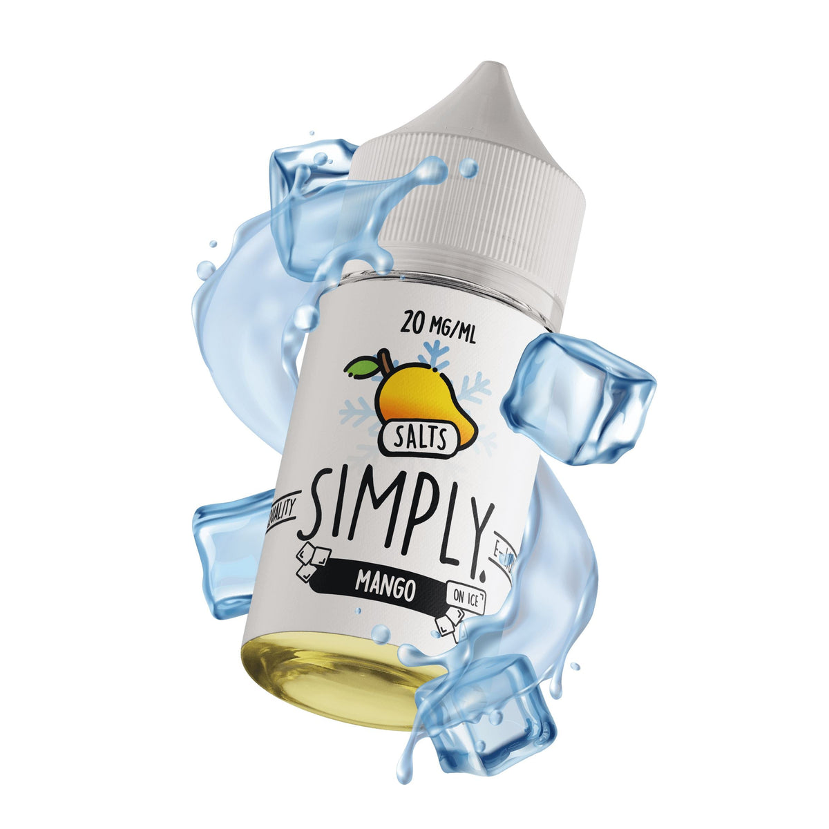 Simply Salts On Ice - Mango - Vapoureyes NZ