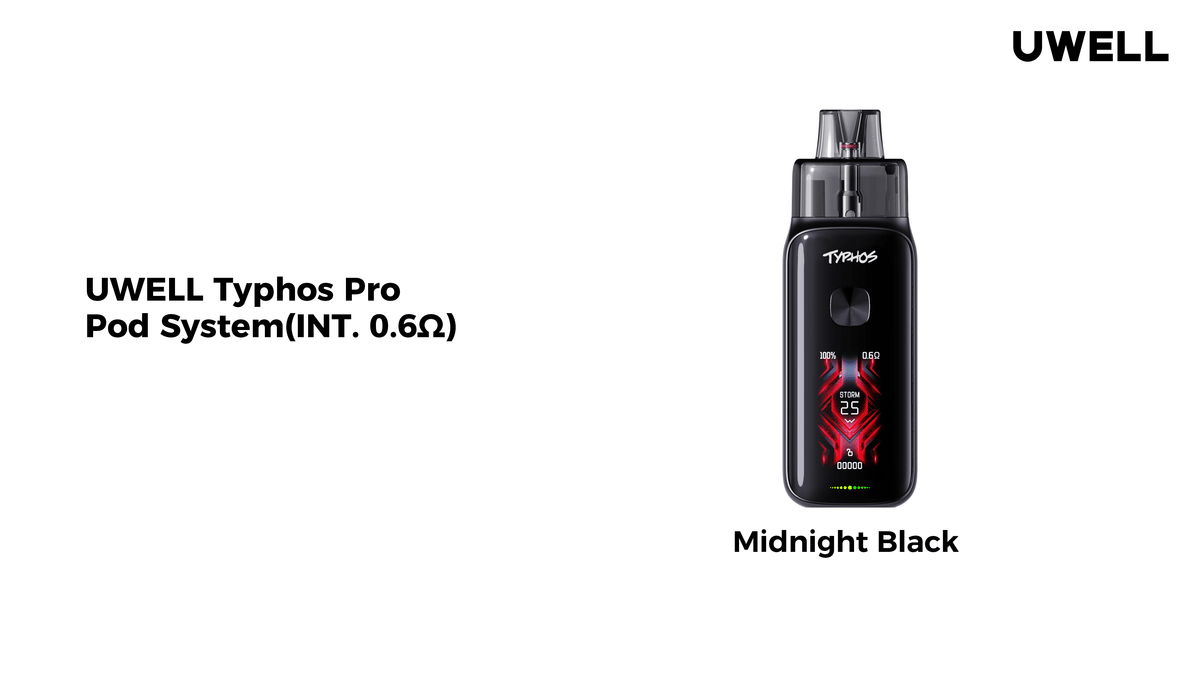 Uwell - Typhos Pro Pod Kit - Vapoureyes
