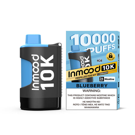 Inmood 10K Prefilled Pod Kit - Blueberry