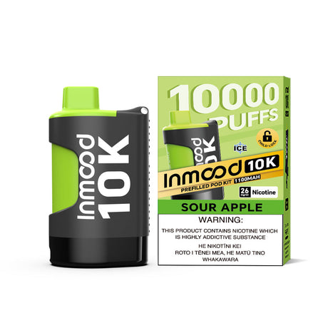 Inmood 10K Prefilled Pod Kit - Sour Apple