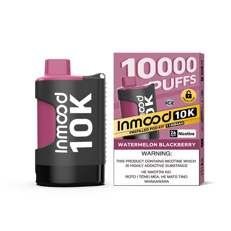 Inmood 10K Prefilled Pod Kit - Watermelon Blackberry