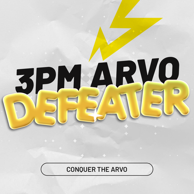 3pm Arvo Defeater - Energy Pouch Bundle