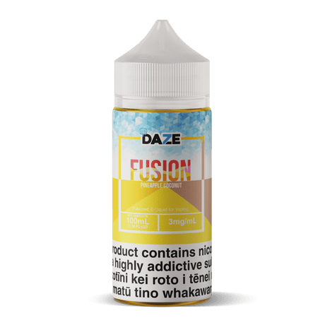 7DAZE Fusion Iced - Pineapple Coconut - Vapoureyes