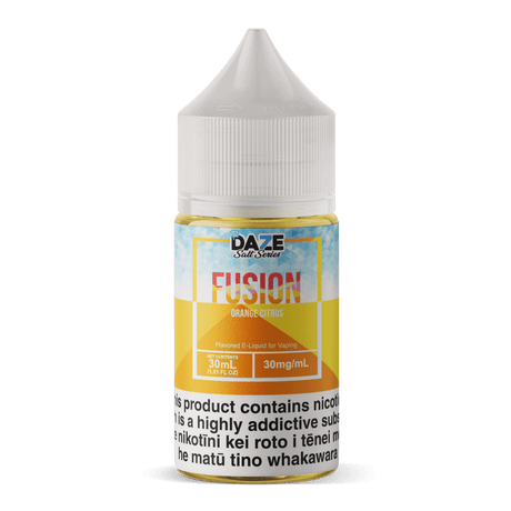 7DAZE Fusion Iced Salts - Orange Citrus - Vapoureyes