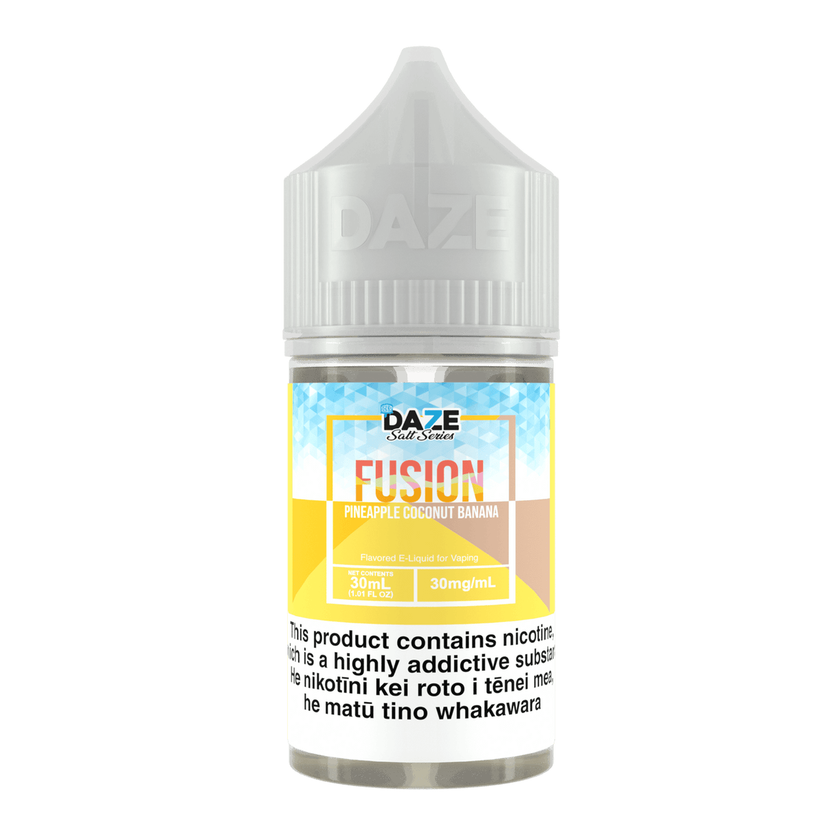 7DAZE Fusion Iced Salts - Pineapple Coconut Banana - Vapoureyes