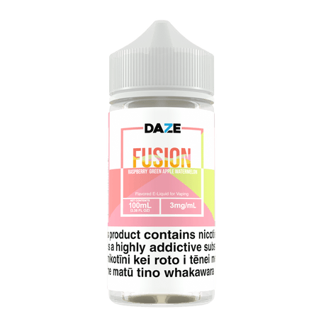 7DAZE Fusion - Raspberry Green Apple Watermelon - Vapoureyes