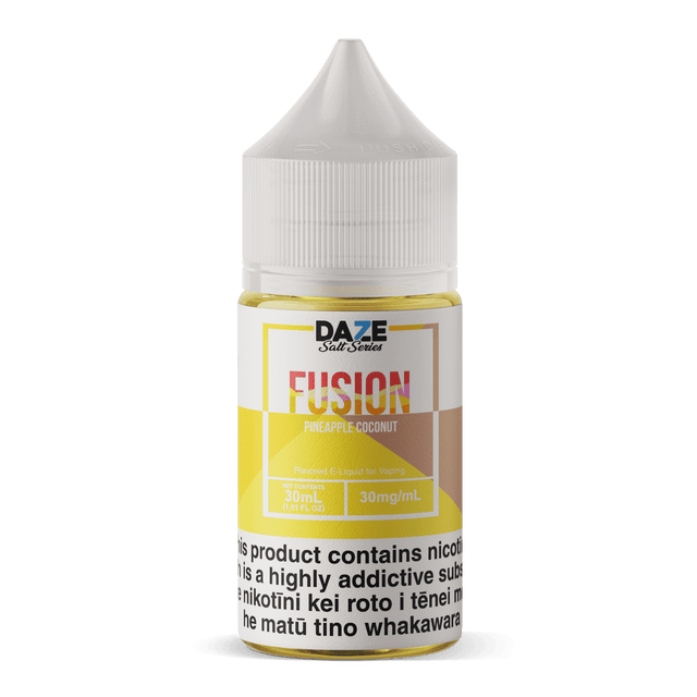 7DAZE Fusion Salts - Pineapple Coconut - Vapoureyes