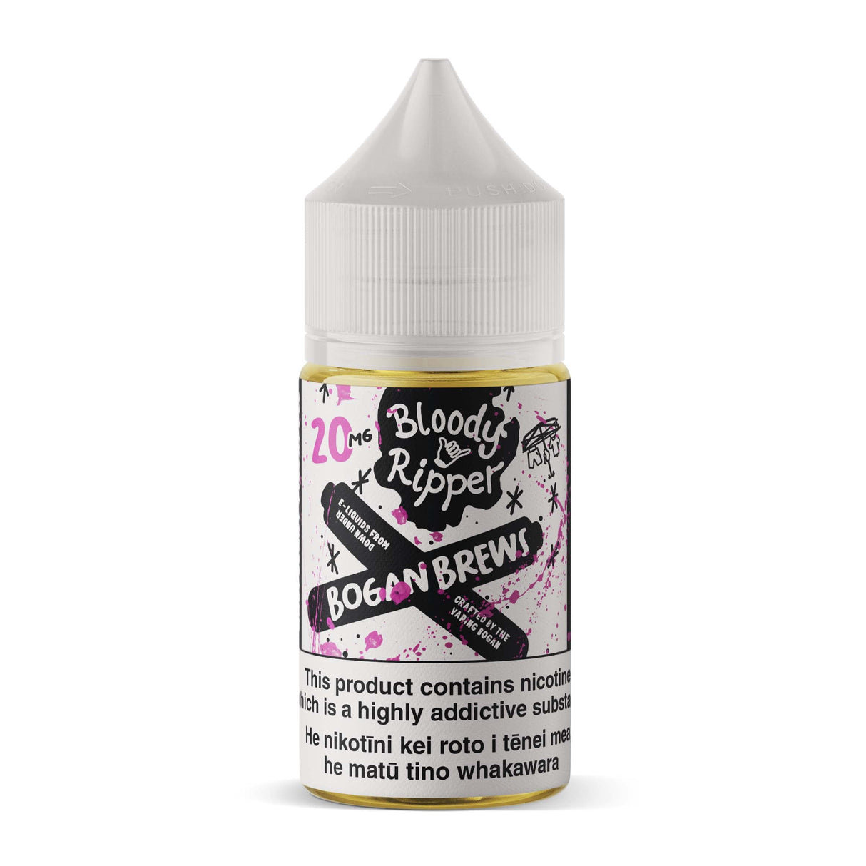 Bogan Brews Salts - Bloody Ripper - Vapoureyes