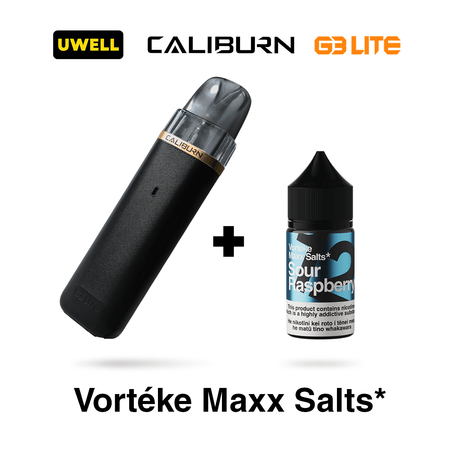 Caliburn G3 Lite Vorteke Maxx Salts Bundle - Vapoureyes