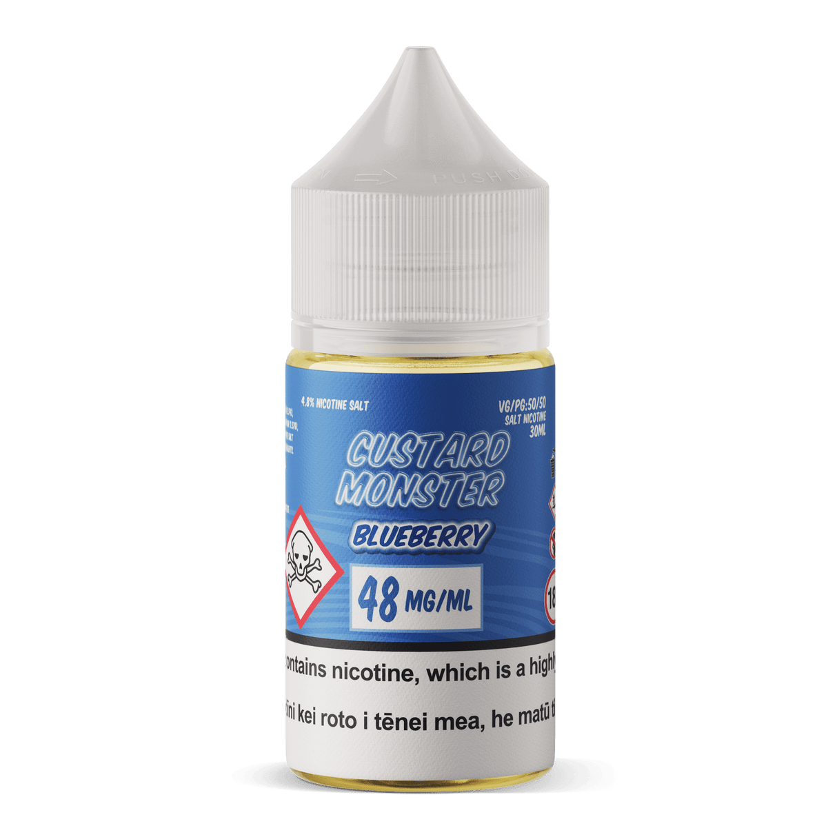 Custard Monster Salt - Blueberry - Vapoureyes