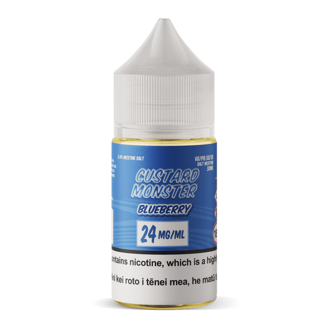 Custard Monster Salt - Blueberry - Vapoureyes