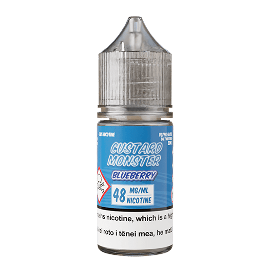 Custard Monster Salt - Blueberry - Vapoureyes