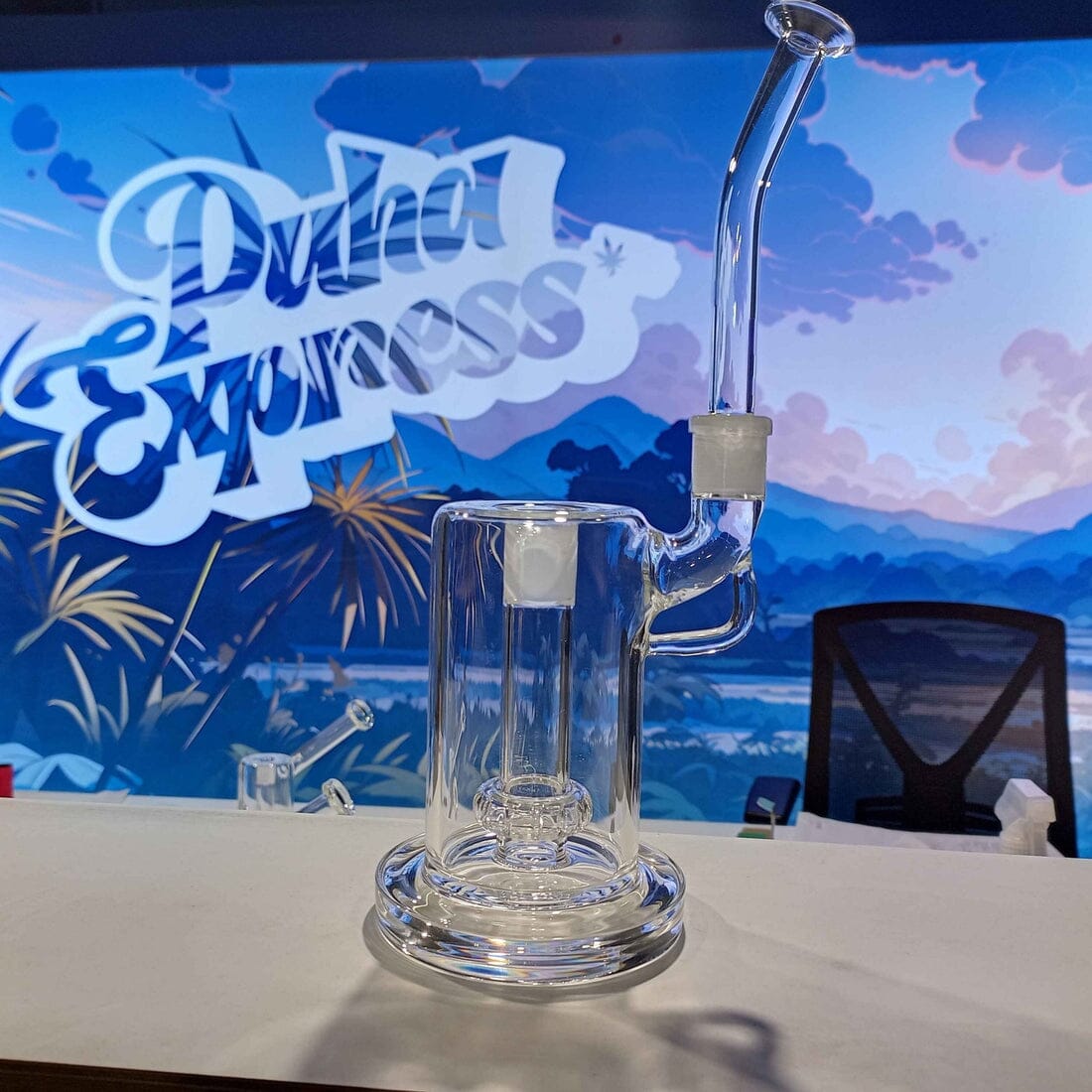 Desktop Bubbler UFO Modular with Mouthpiece - Vapoureyes