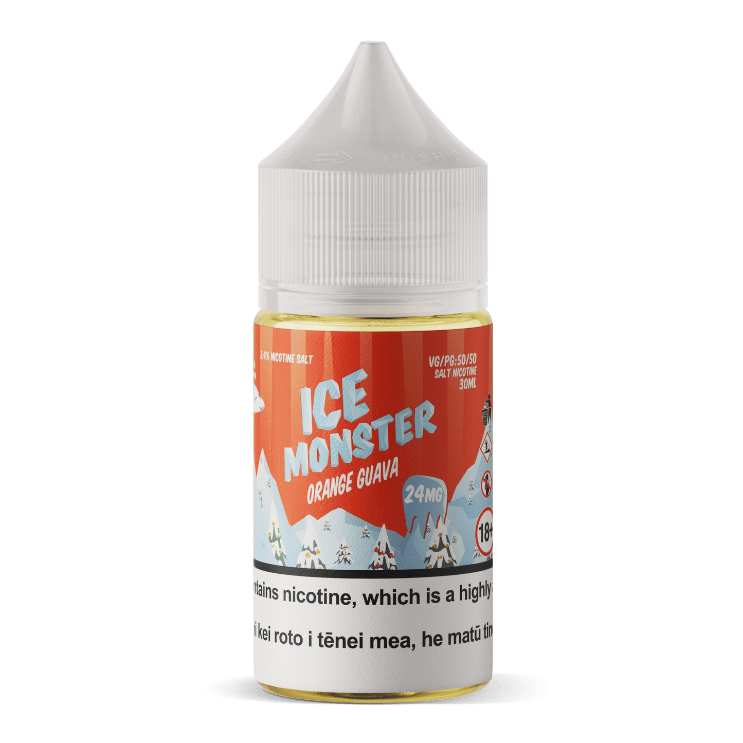 Ice Monster Salt - Orange Guava - Vapoureyes NZ