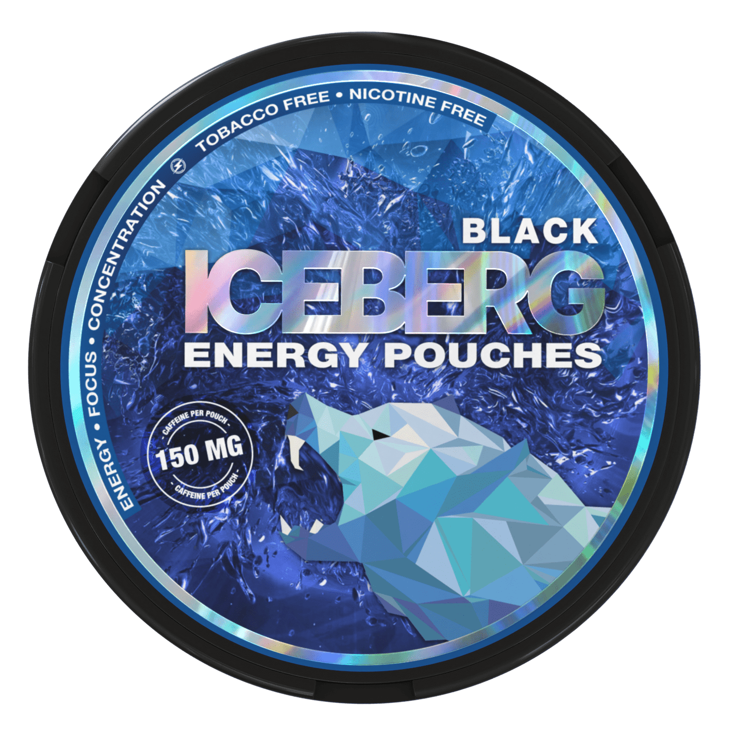ICEBERG Enegry Pouches - Black - Vapoureyes