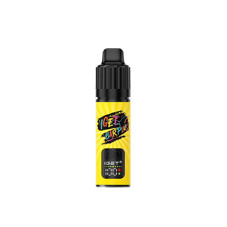 iGET Bar PLUS Kit V3 (10000 Puffs) - Lemon Pineapple - Vapoureyes