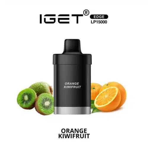 iGET Edge LP15000 Pods - Orange Kiwifruit - Vapoureyes