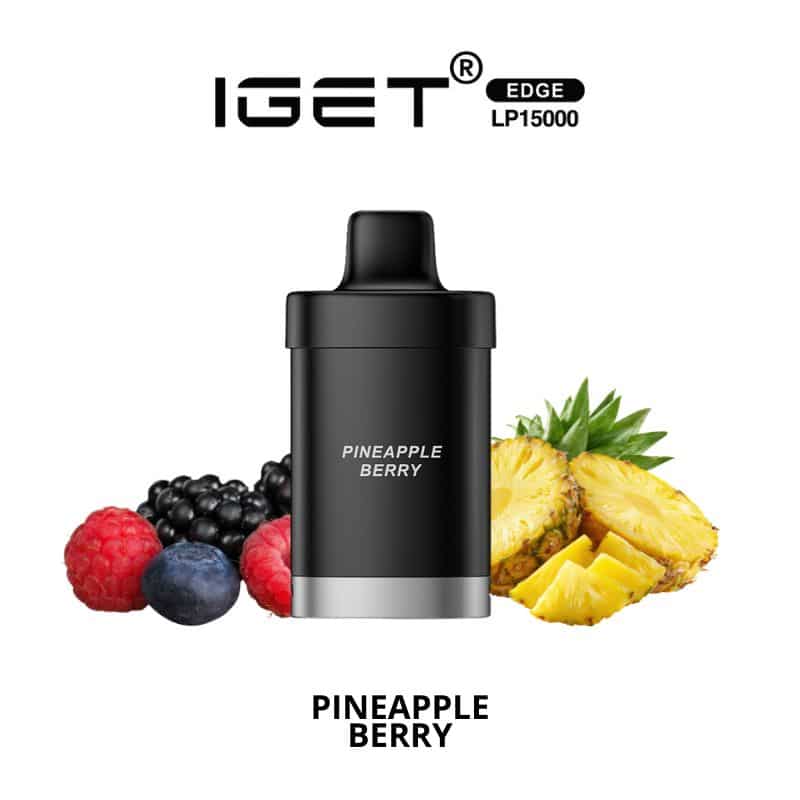 iGET Edge LP15000 Pods - Pineapple Berry - Vapoureyes