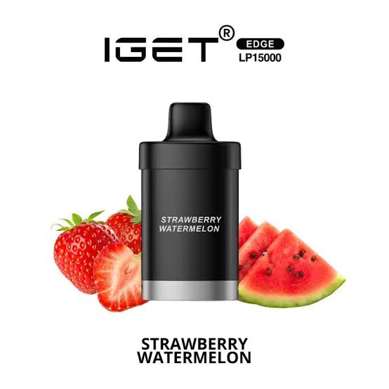 iGET Edge LP15000 Pods - Strawberry Watermelon - Vapoureyes