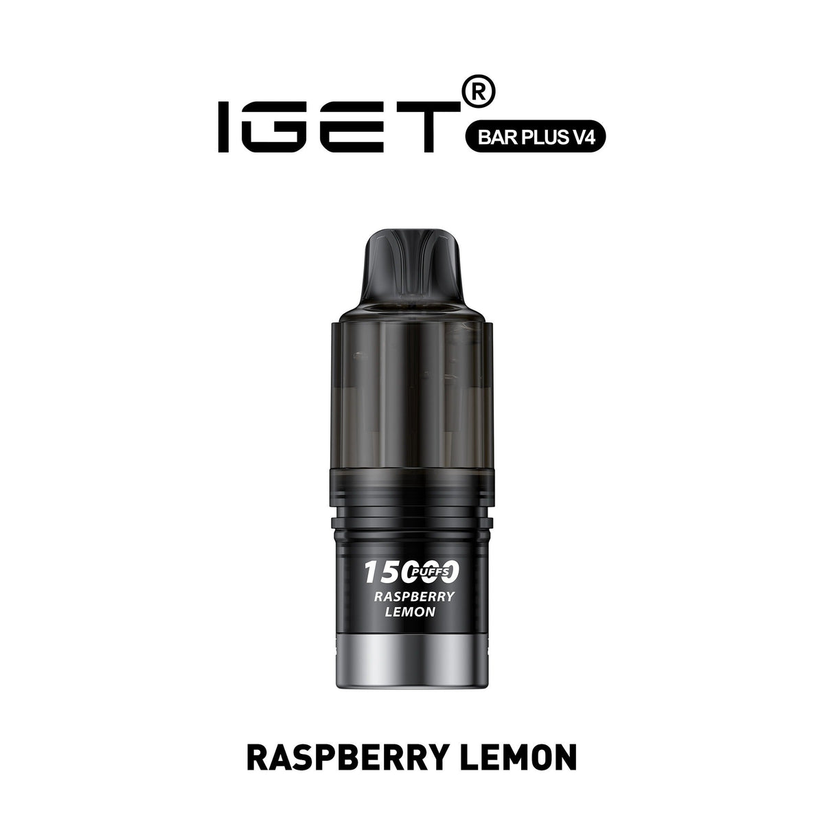iGET Bar Plus V4 Pod (15000) - Raspberry Lemon - Vapoureyes