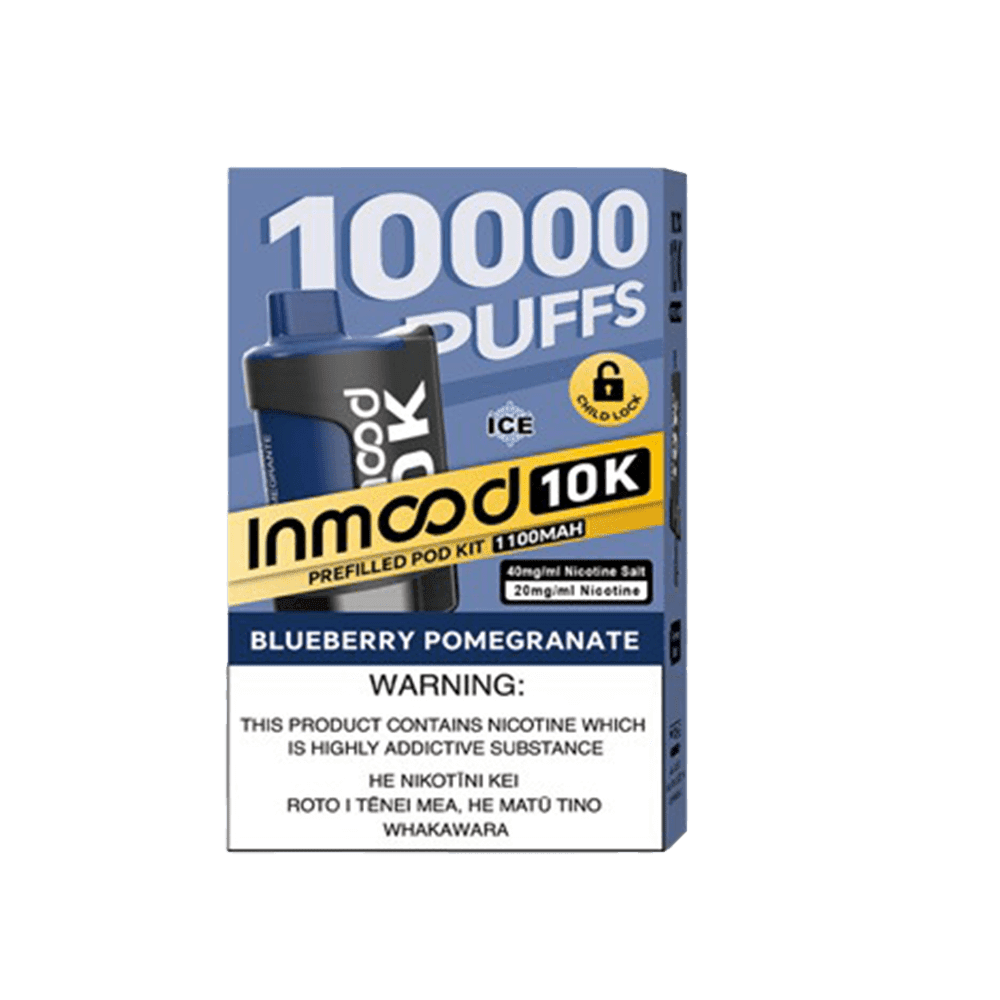 Inmood 10K Prefilled Pod Kit - Blueberry Pomegranate - Vapoureyes