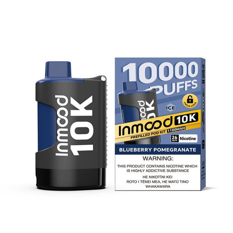 Inmood 10K Prefilled Pod Kit - Blueberry Pomegranate - Vapoureyes