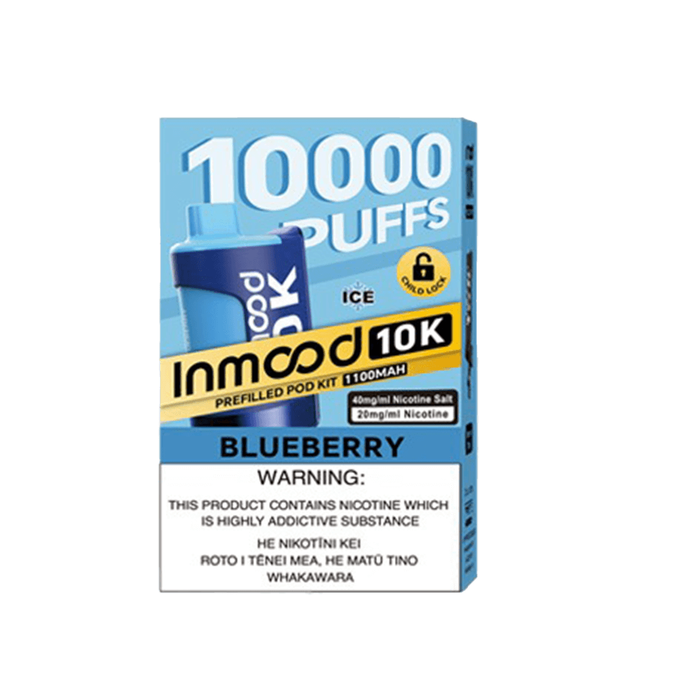 Inmood 10K Prefilled Pod Kit - Blueberry - Vapoureyes