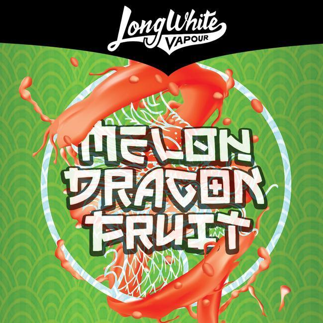 Long White Vapour - MAX VG - Melon Dragon Fruit - Vapoureyes