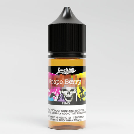 Long White Vapour Salts - Grape Berry - Vapoureyes