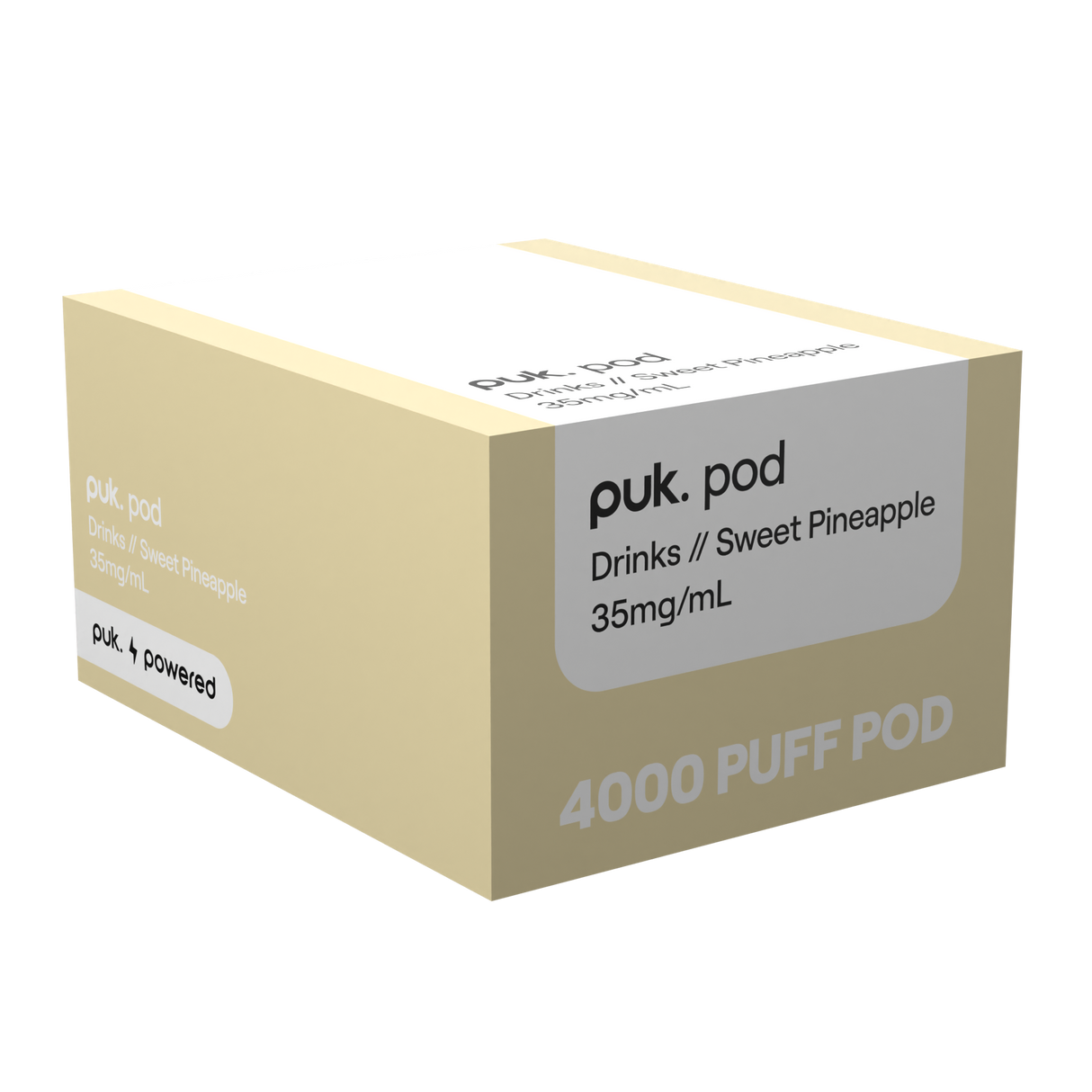 Drinks - puk. Pod Carton - Sweet Pineapple