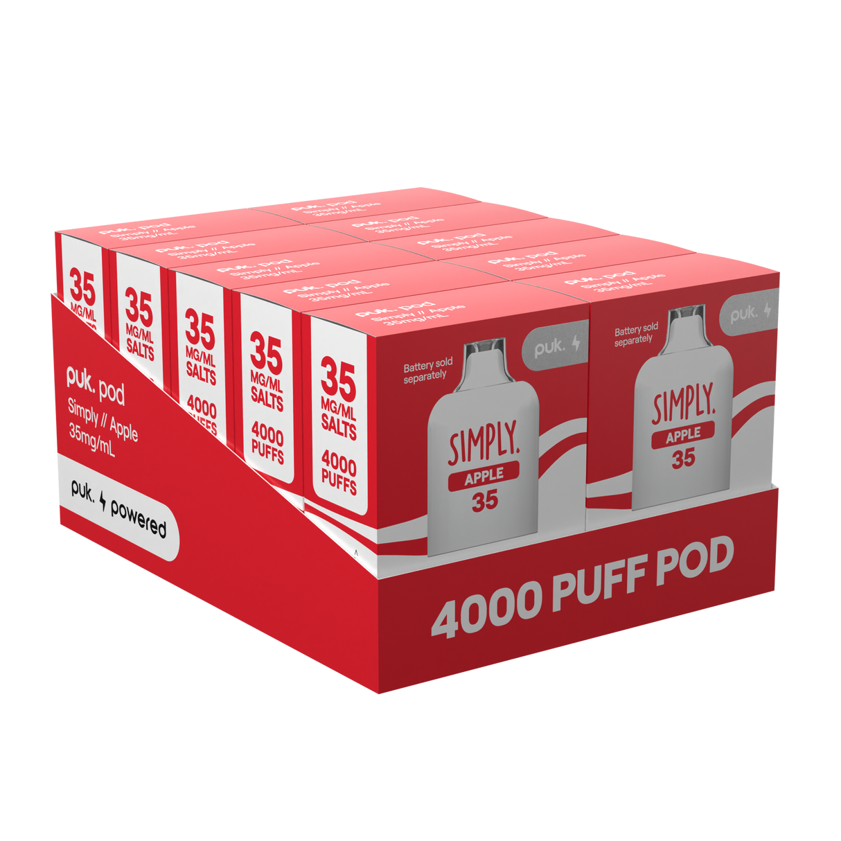 Simply - puk. Pod Carton - Apple