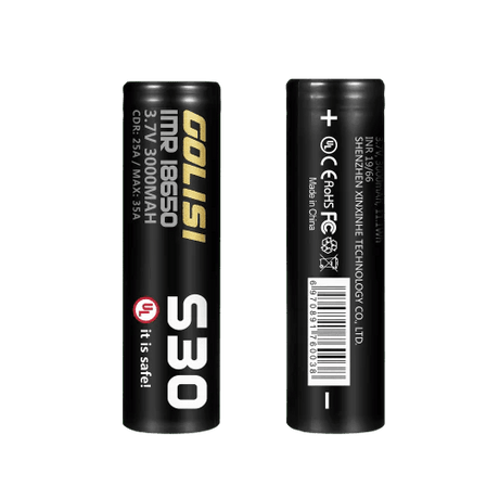 S30 18650 Battery (2 Pack) - Vapoureyes