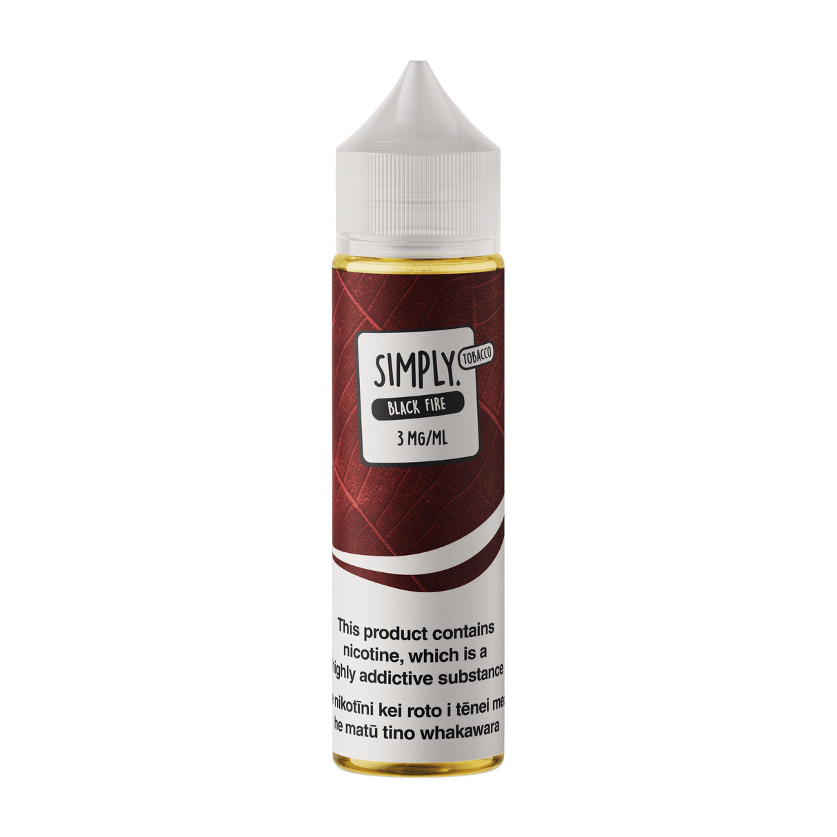 Simply Black Fire Tobacco - Vapoureyes