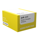 Simply - puk. Pod Carton - Pineapple - Vapoureyes