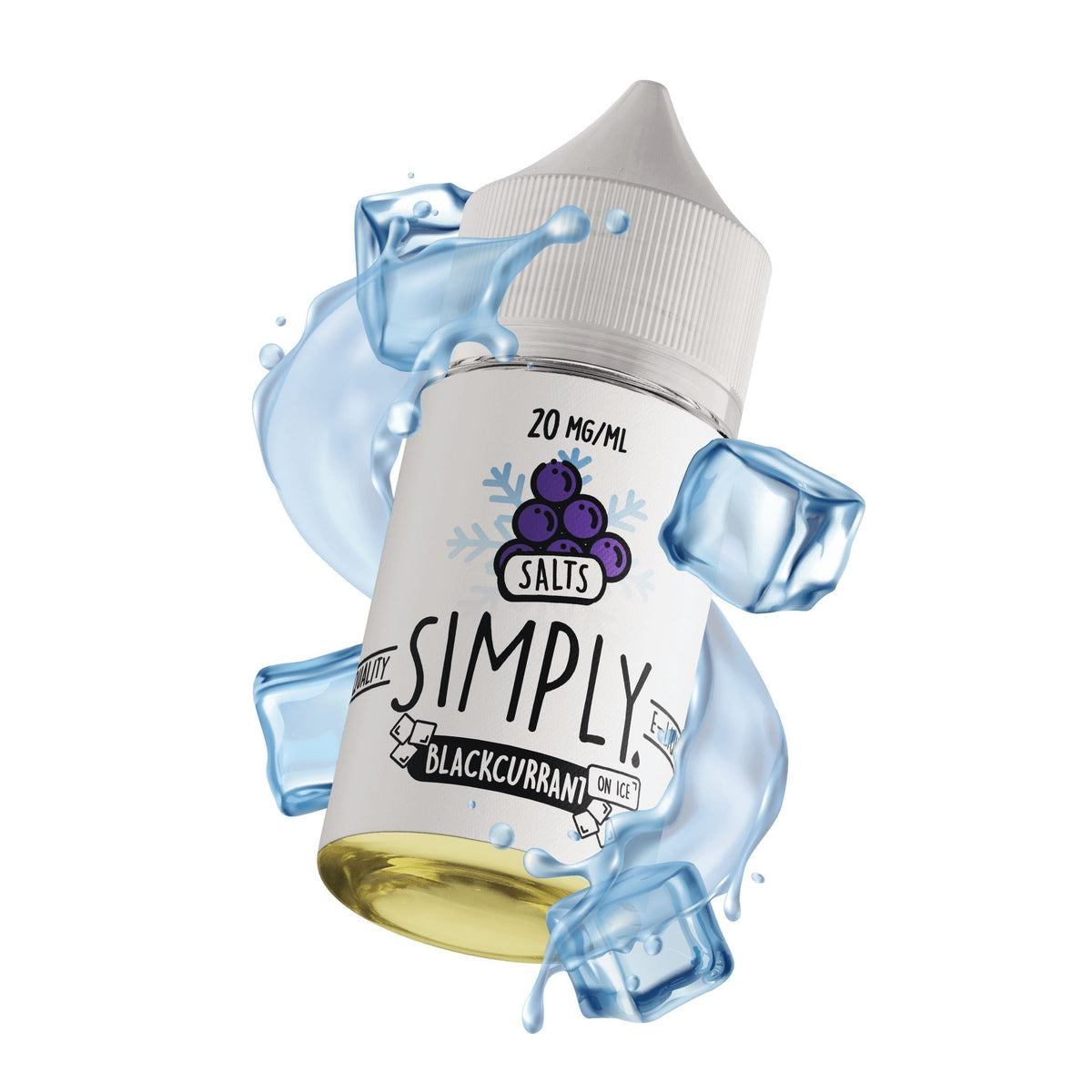 Simply Salts On Ice - Sour Berry - Vapoureyes NZ