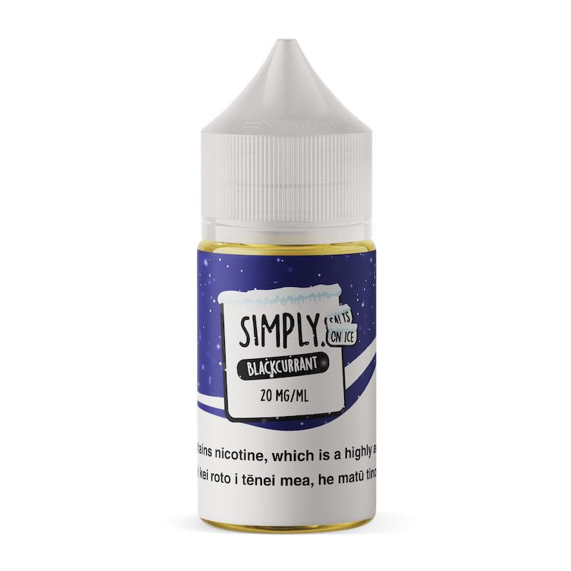 Simply Salts On Ice - Sour Berry - Vapoureyes NZ
