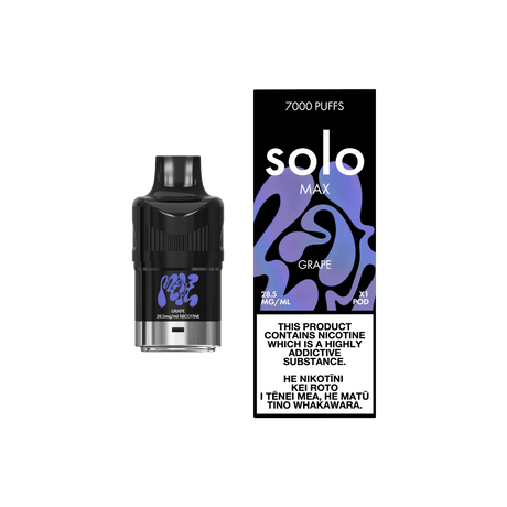 solo MAX Pod - Grape - Vapoureyes