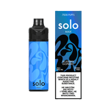 solo MAX Pod Kit (7000 Puffs) - Blueberry Raspberry - Vapoureyes