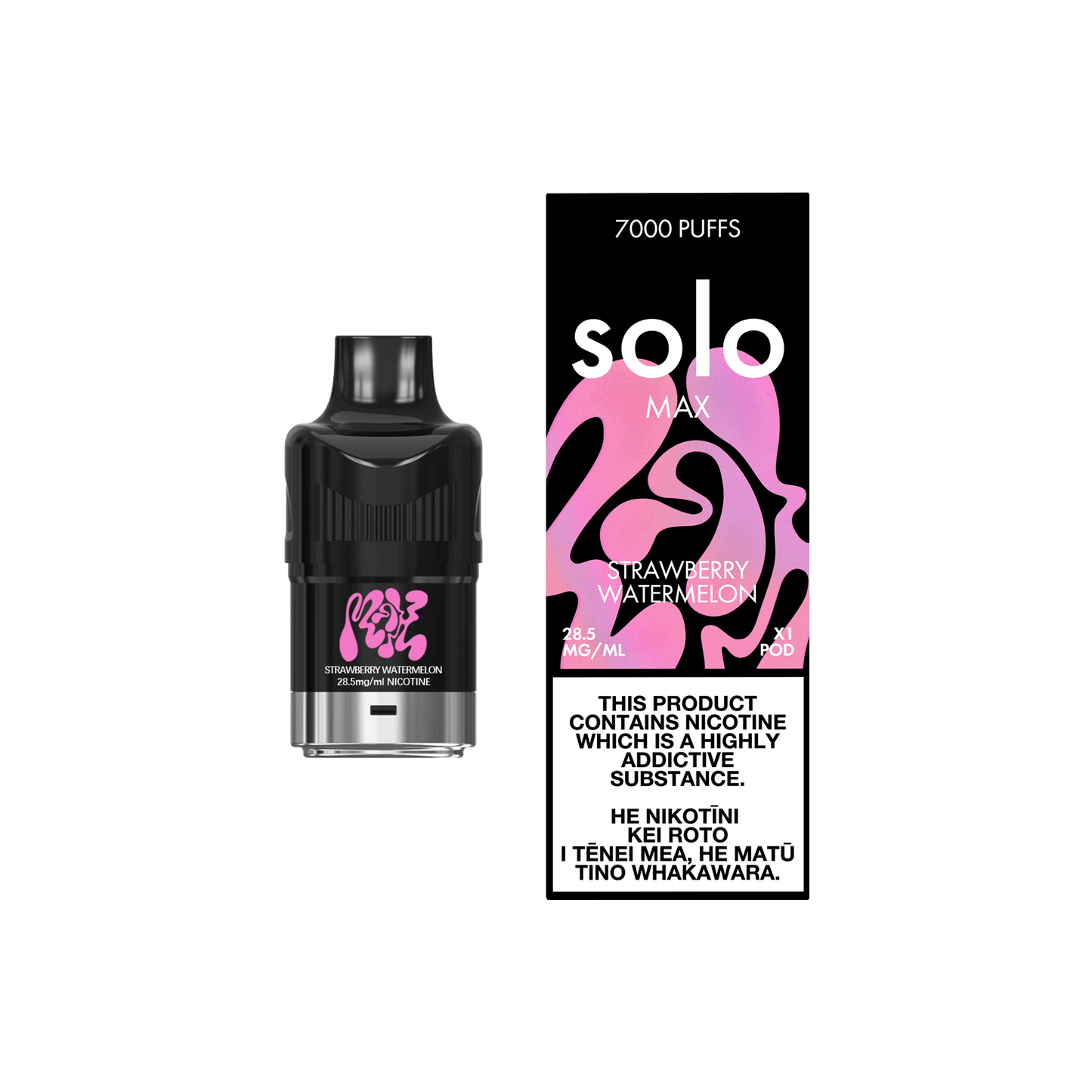 solo MAX Pod - Strawberry Watermelon - Vapoureyes