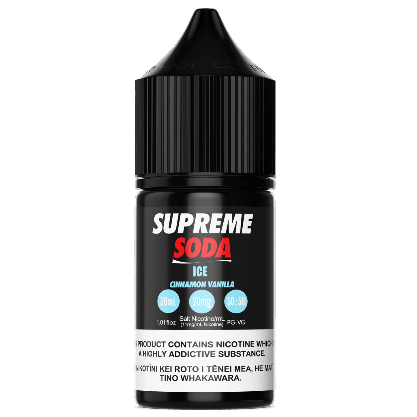 Supreme (Soda) Salts - Cinnamon Vanilla - Vapoureyes