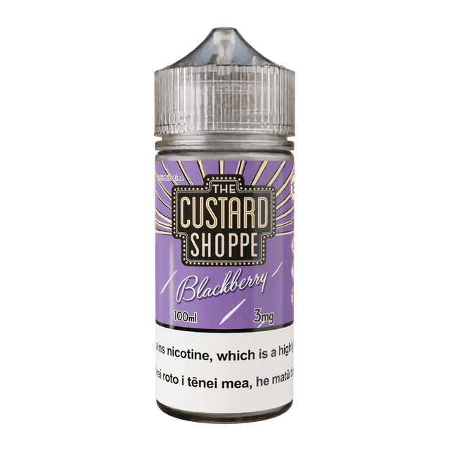 The Custard Shoppe - Blackberry - Vapoureyes