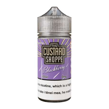 The Custard Shoppe - Blackberry - Vapoureyes